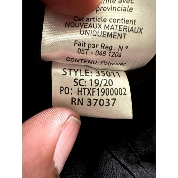 Obermeyer Ski Snowboard Pants Teen Size 8 Black Insulated Snow Outdoor Winter - Picture 10 of 12